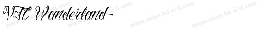 VTC Wanderland字体转换